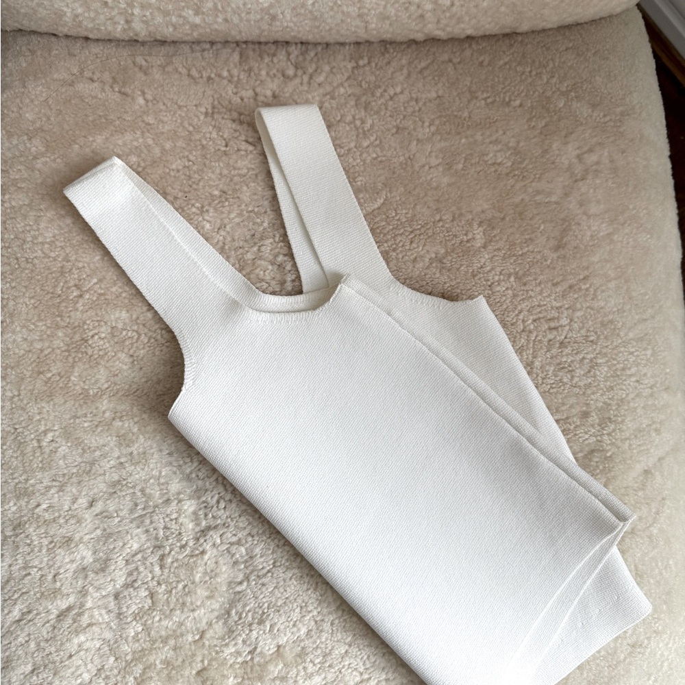 A.L.C. Compact knit square neck top - Picture 3 of 5